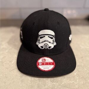 New Era Black Stormtrooper NY redsox snapback Cap